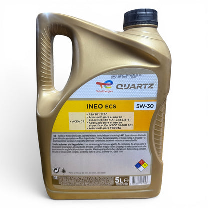Aceite Total Quartz Ineo ECS 5W30 5L – ACEA C2